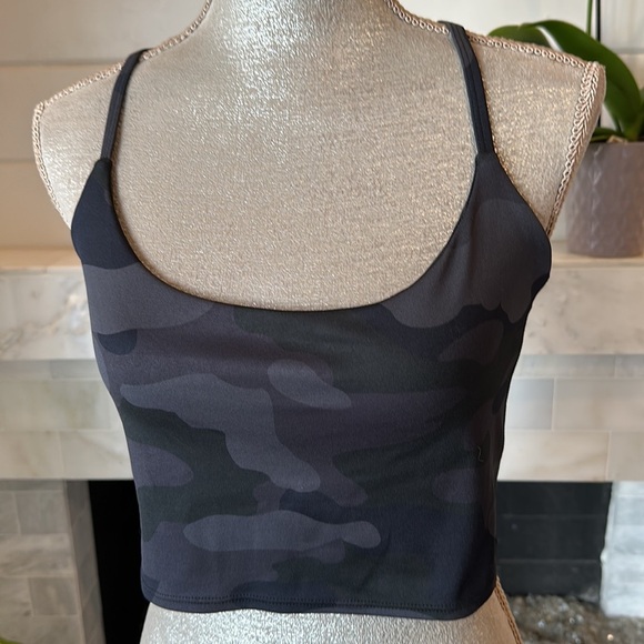 Glyder Pure Sports Bra Smoke Camo Print Size Large - Picture 4 of 11